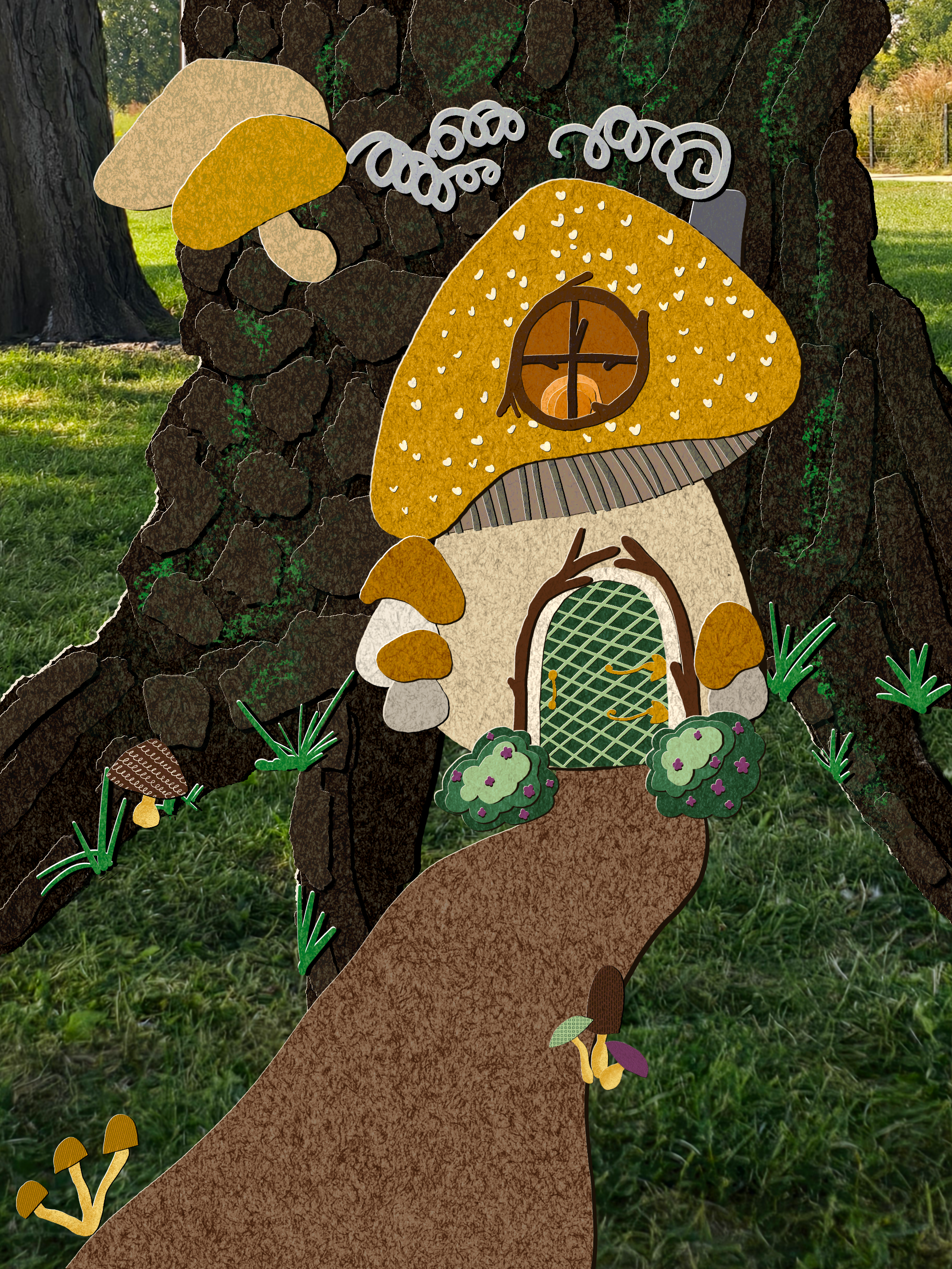 Mushroom Forager & Forest Floor