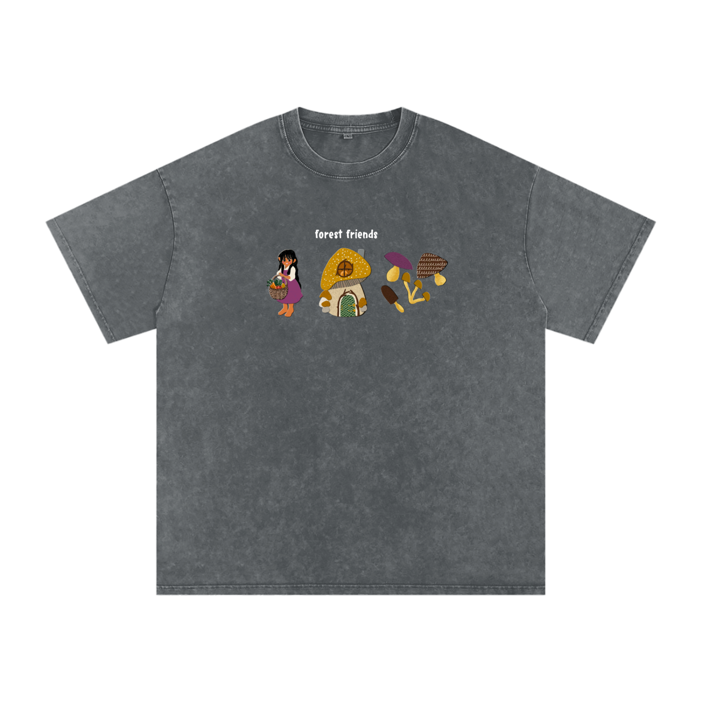 Forager & Toadstool Cottage Oversized T-Shirt