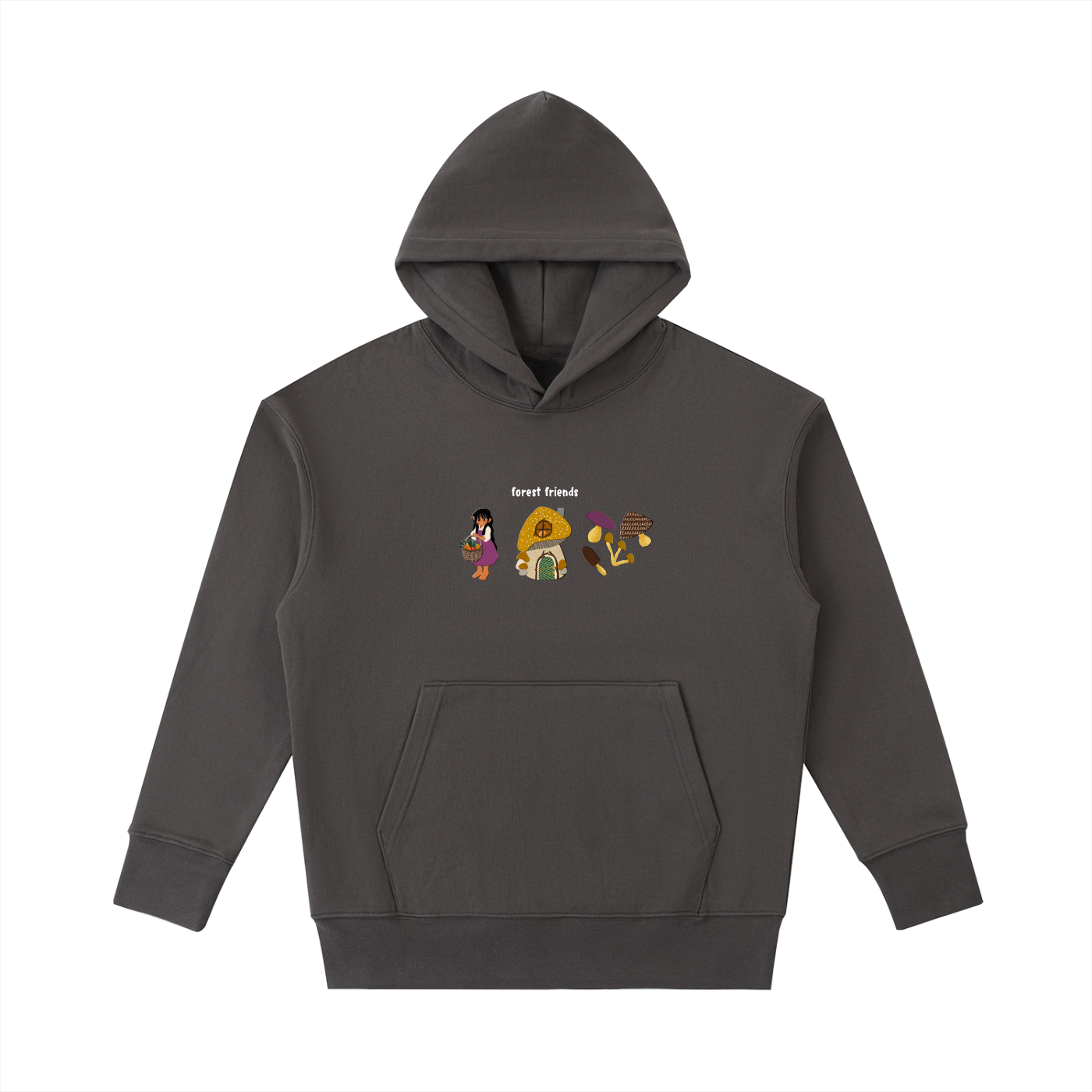 Forager & Toadstool Cottage Hoodie | Heavyweight Cotton Unisex