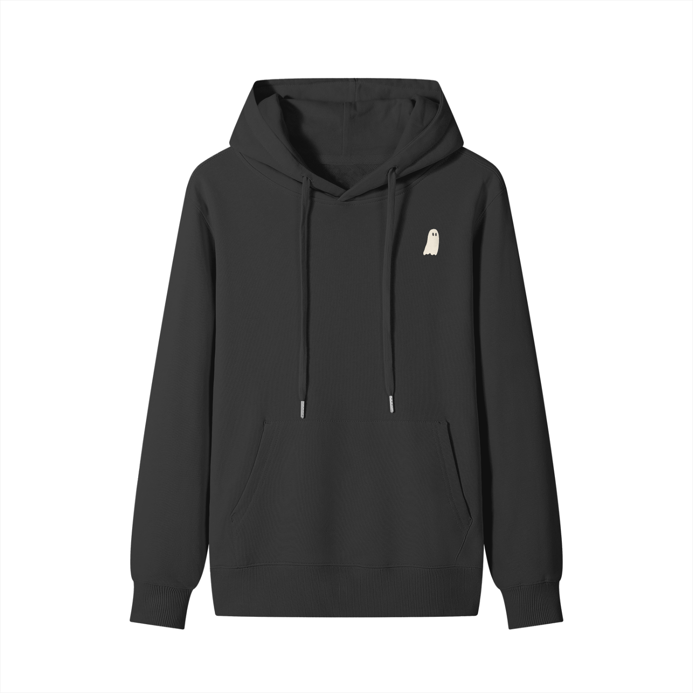 Gothic Cozy Halloween Unisex Cotton Hoodie - Slightly Ghosted
