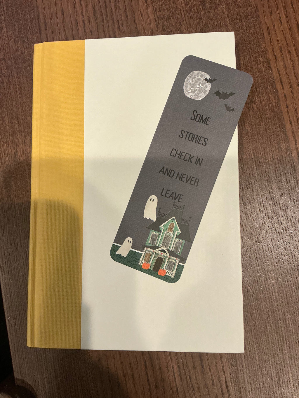Gothic Cozy Haunted House bookmark 2x6
