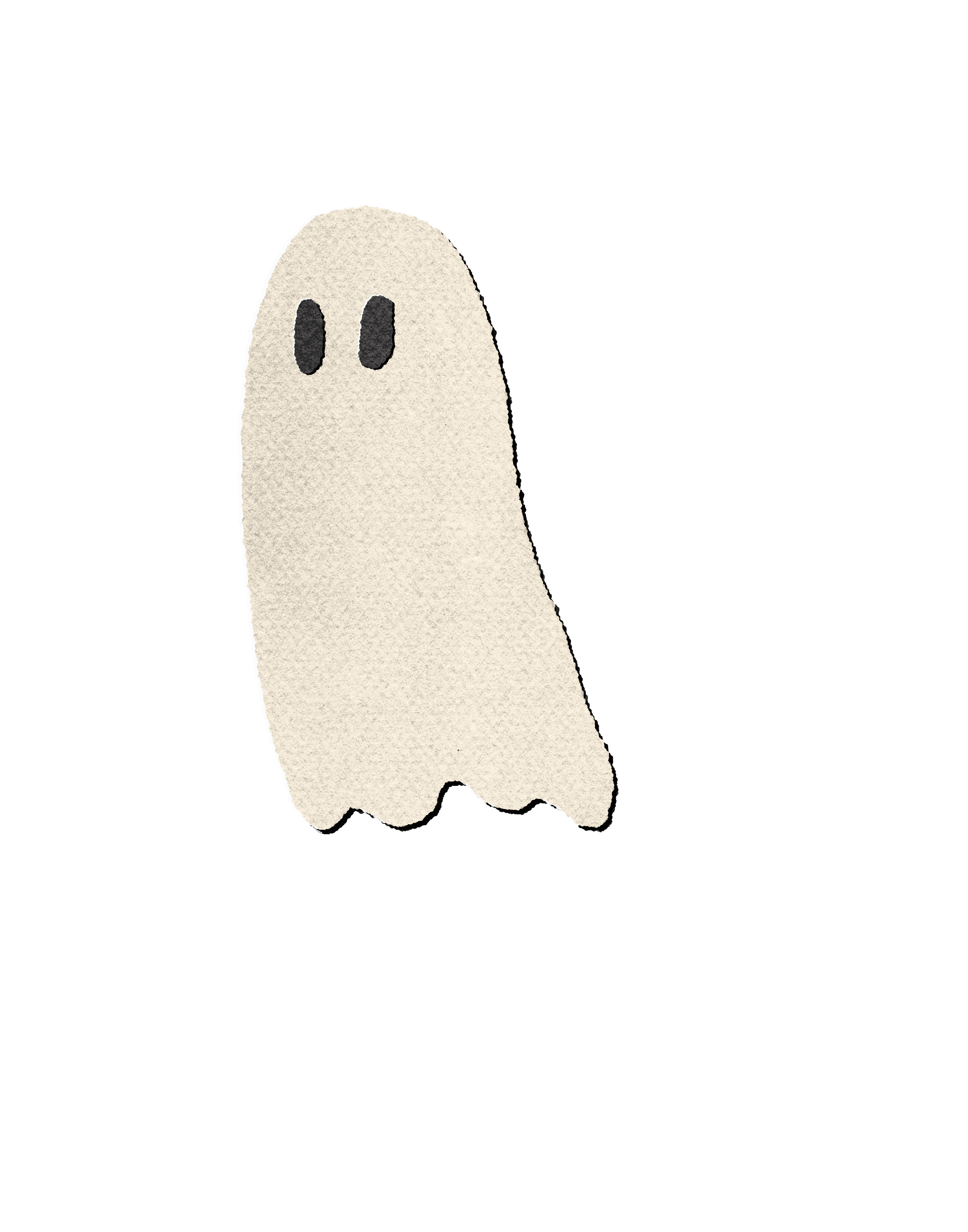 Ghost Die Cut Sticker