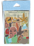 Autumn City Digital Stickers │ 12 Hand-Illustrated Fall Sticker Set │ Digital Planner